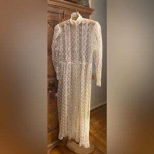 GUNNE SAX Jessica McClintock Lace Dress, size S. Sold as Pictured